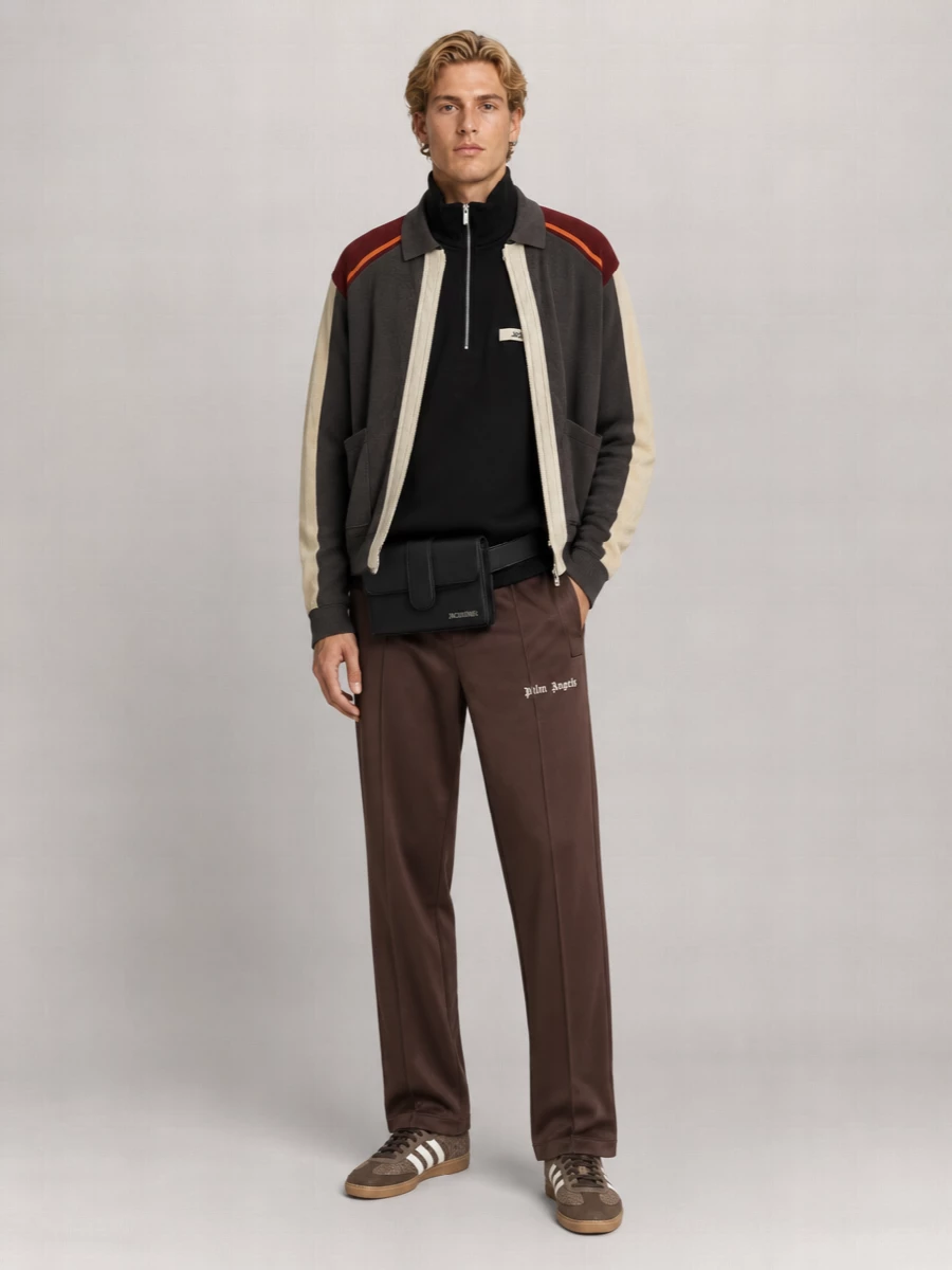 Kiko Kostadinov Cropped Cotton Zip Cardigan