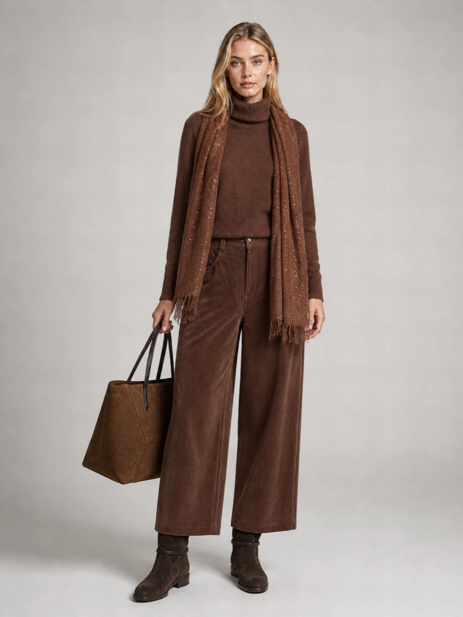 Brunello Cucinelli Duo Medium Suede Leather Tote Bag