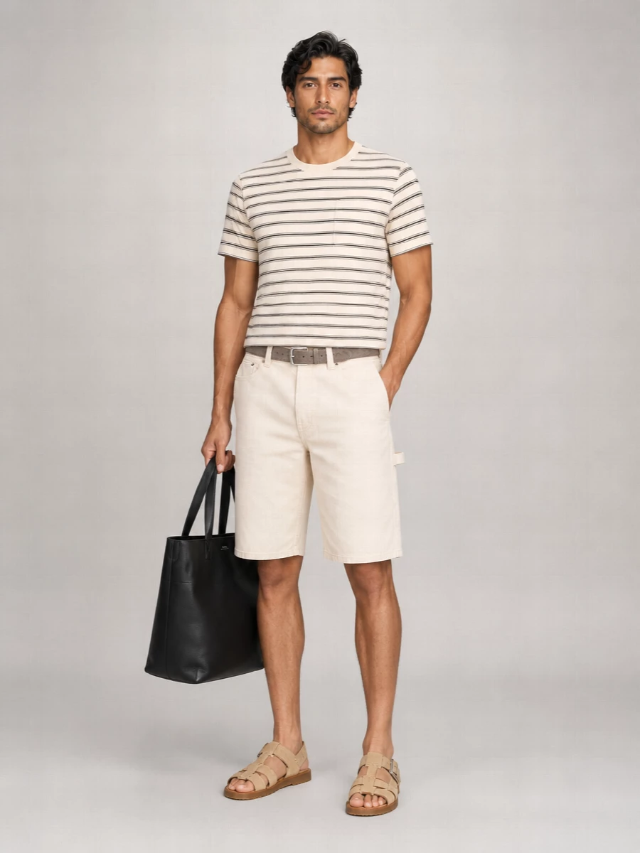 A.p.c. Cotton Cargo Shorts