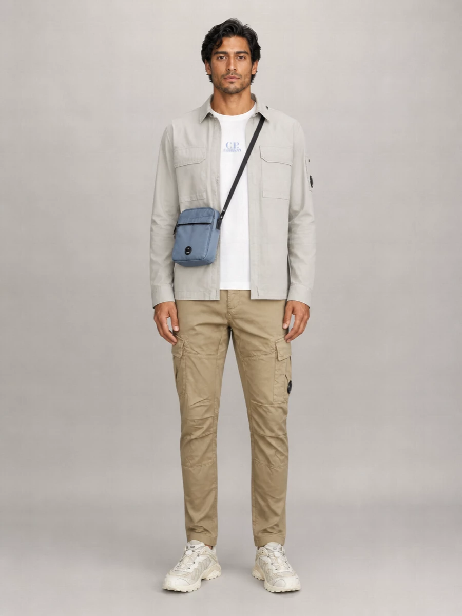C.p. Company Cotton Zip Shirt Jacket