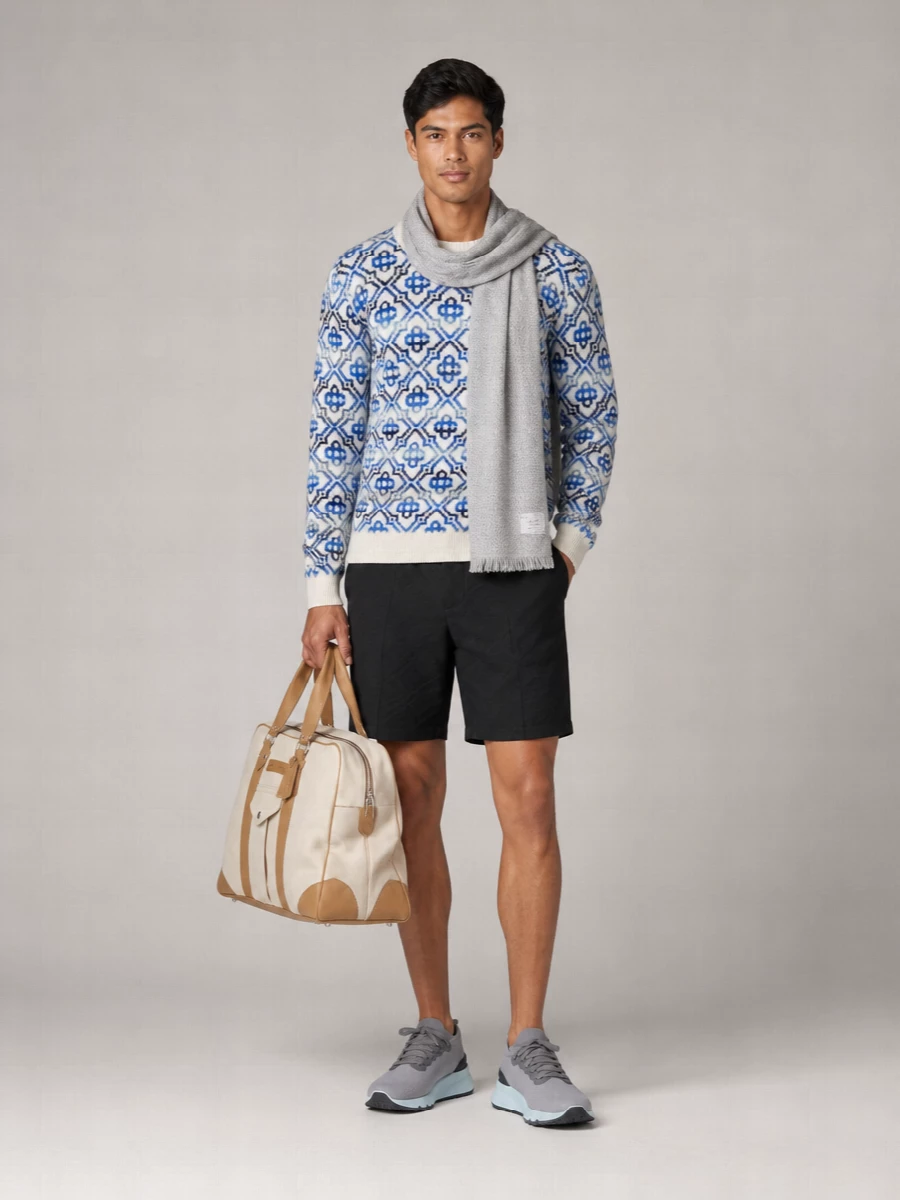 Brunello Cucinelli Cotton Knitted Low-Top Sneakers