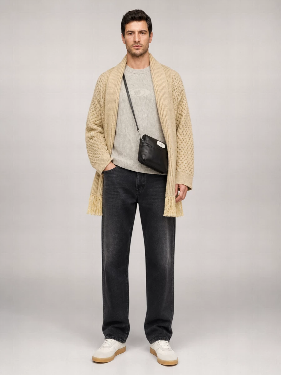 Mm6 Maison Margiela Ribbed Wool-Blend Crew-Neck Sweater