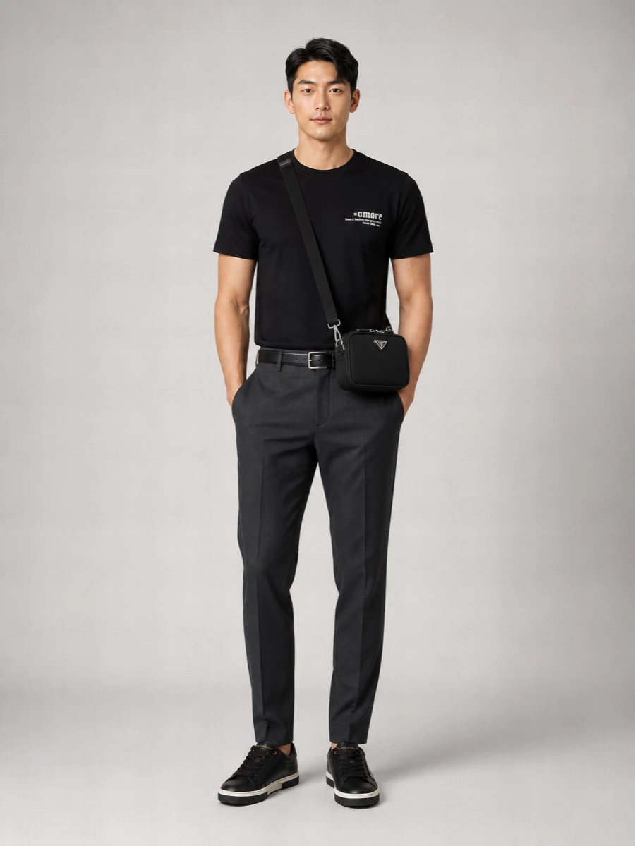 Dolce&Gabbana Cotton Crew Neck Short-Sleeve T-Shirt