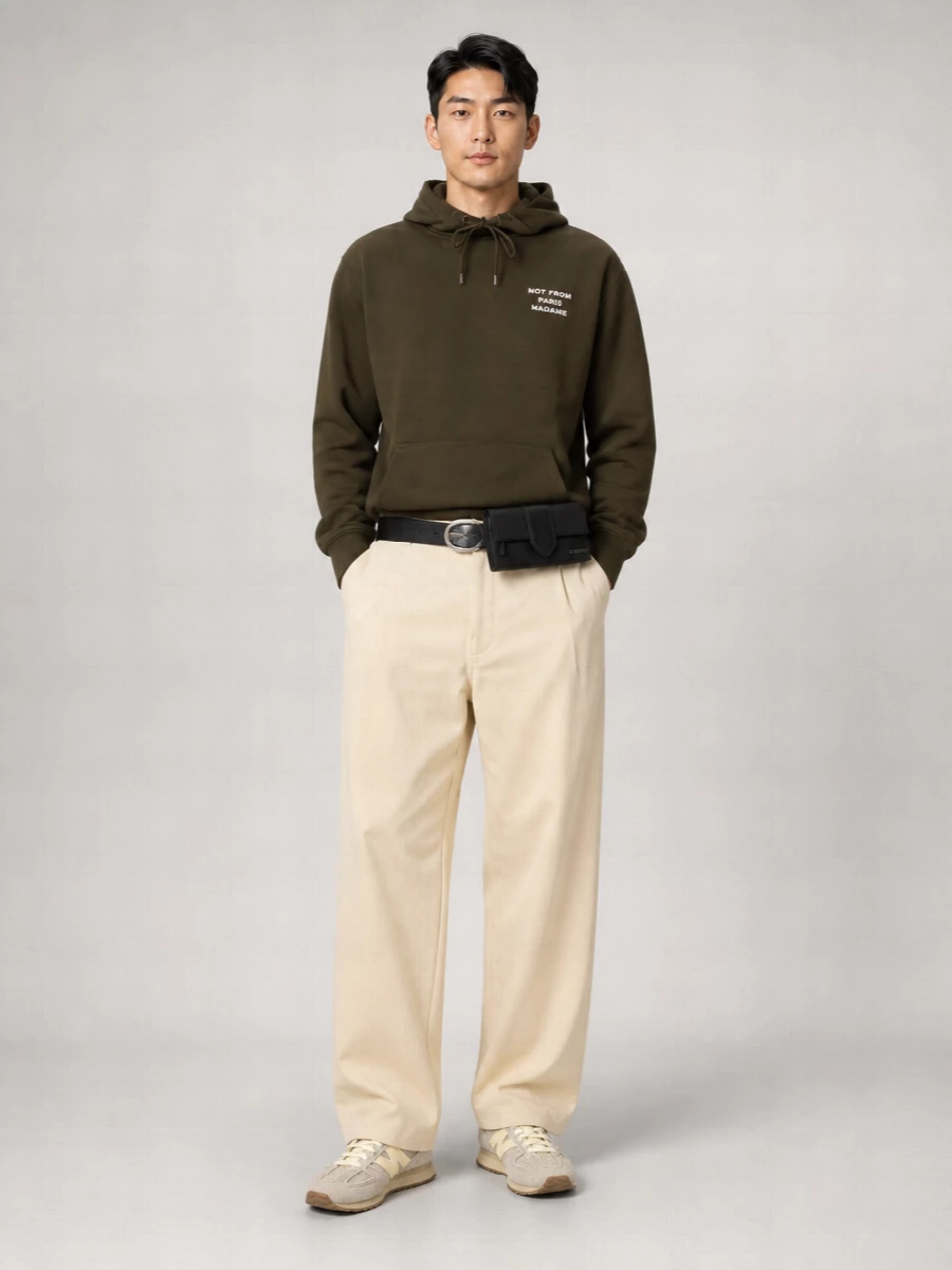 Drôle De Monsieur Cotton Wide-Leg Trousers