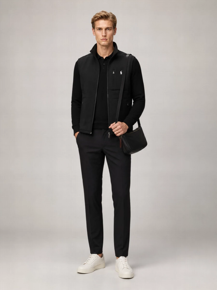 Bally Leather Lace-Up Sneakers