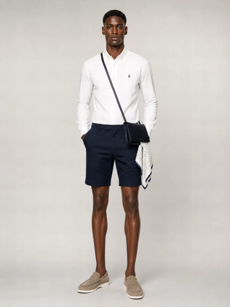 Ralph Lauren Cotton Long-Sleeve Shirt
