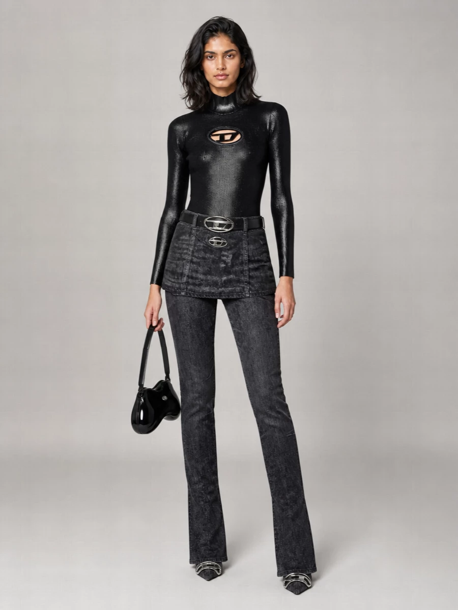 Diesel High-Rise Flared Jeans