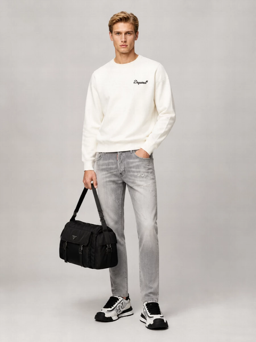 Prada Recycled Nylon Shoulder Bag