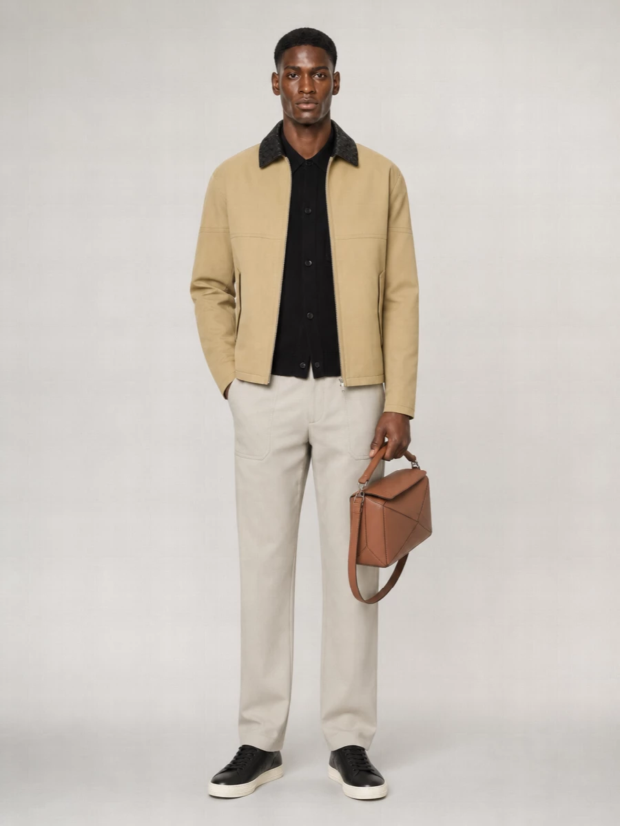 Tom Ford Grain Leather Low-Top Sneakers