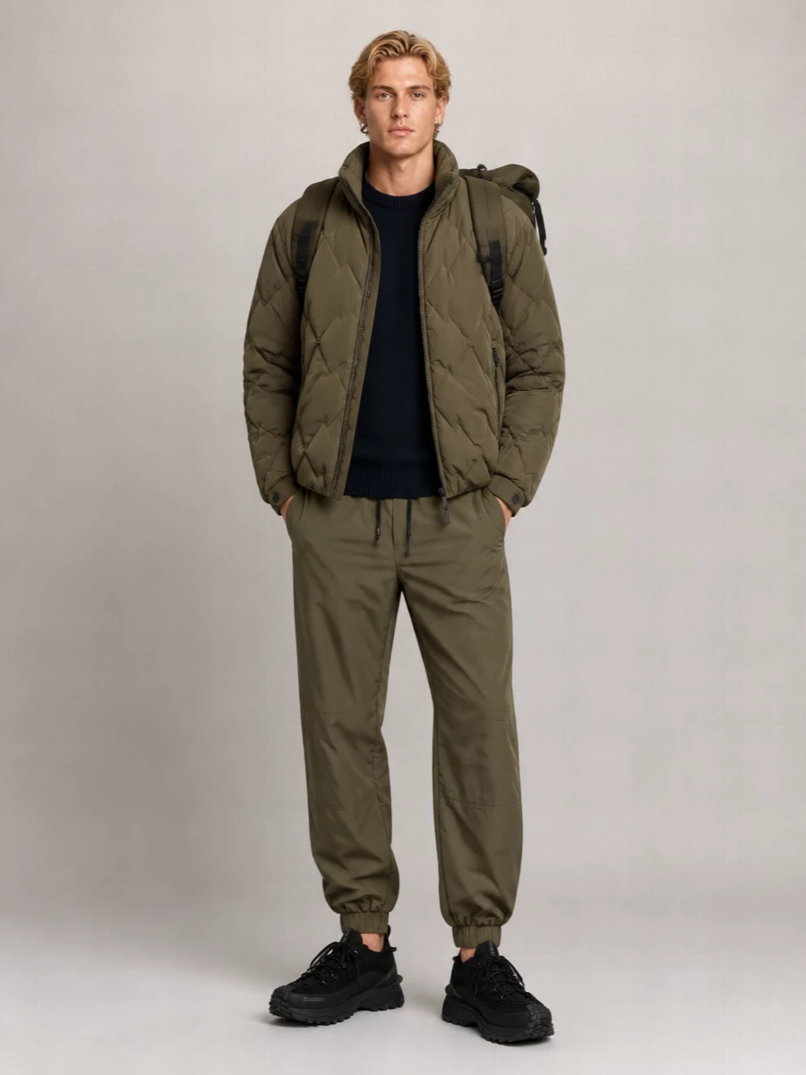Moncler Grenoble Down Quilted Short Puffer Jacket