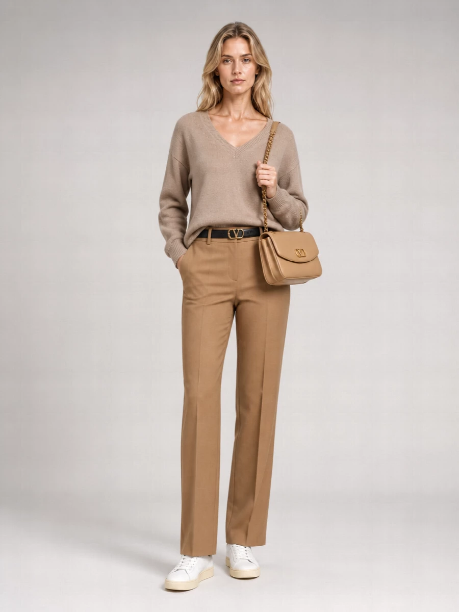 Valentino Garavani Reversible Leather Belt