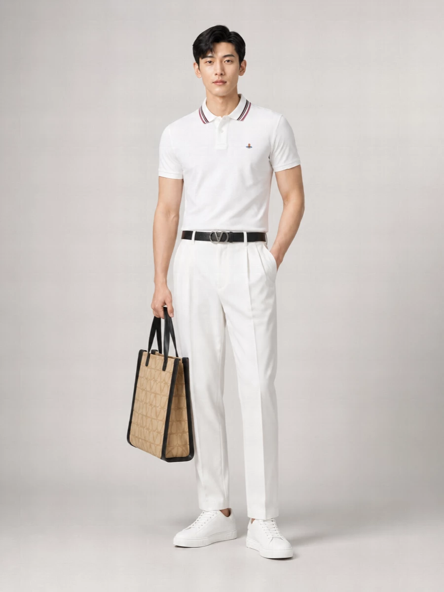 Vivienne Westwood Cotton Regular-Fit Short-Sleeve Polo Shirt