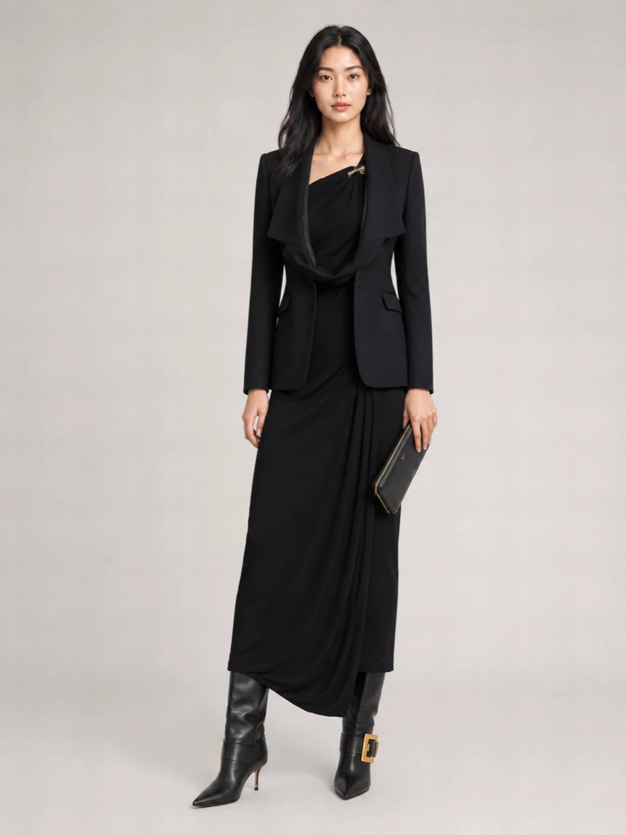 Jean Paul Gaultier Wool Single-Breasted Coat