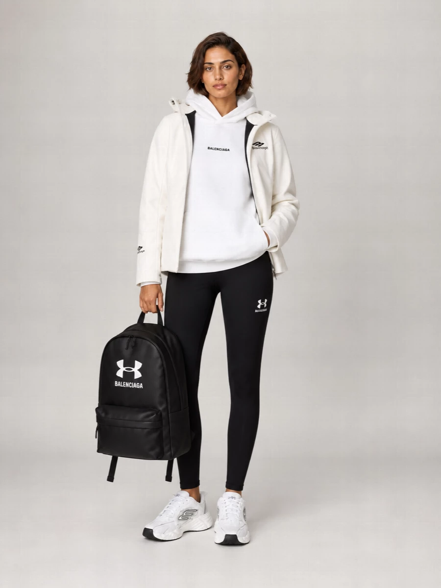 Balenciaga Hourglass Ski Fitted Jacket