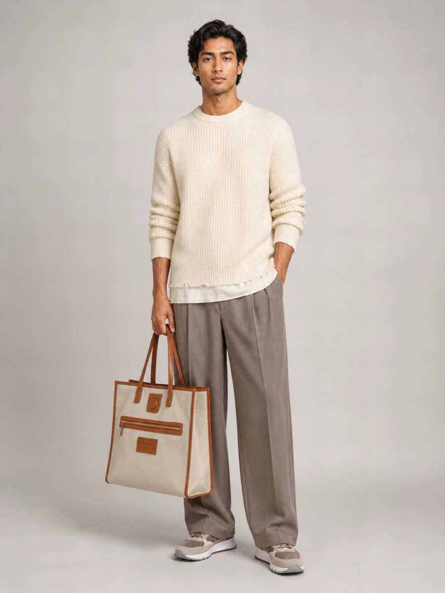 Brunello Cucinelli Leather Low-Top Sneakers