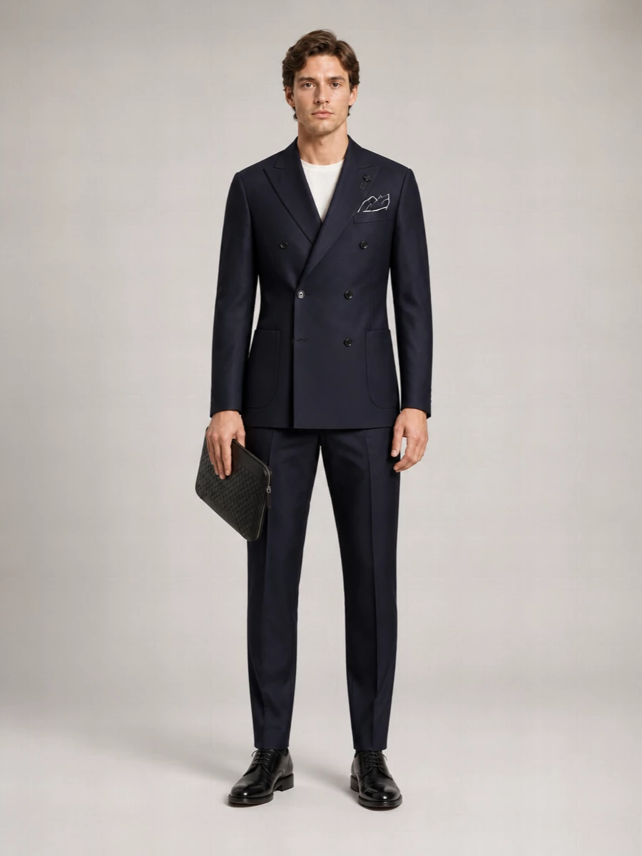 Lardini virgin wool suit