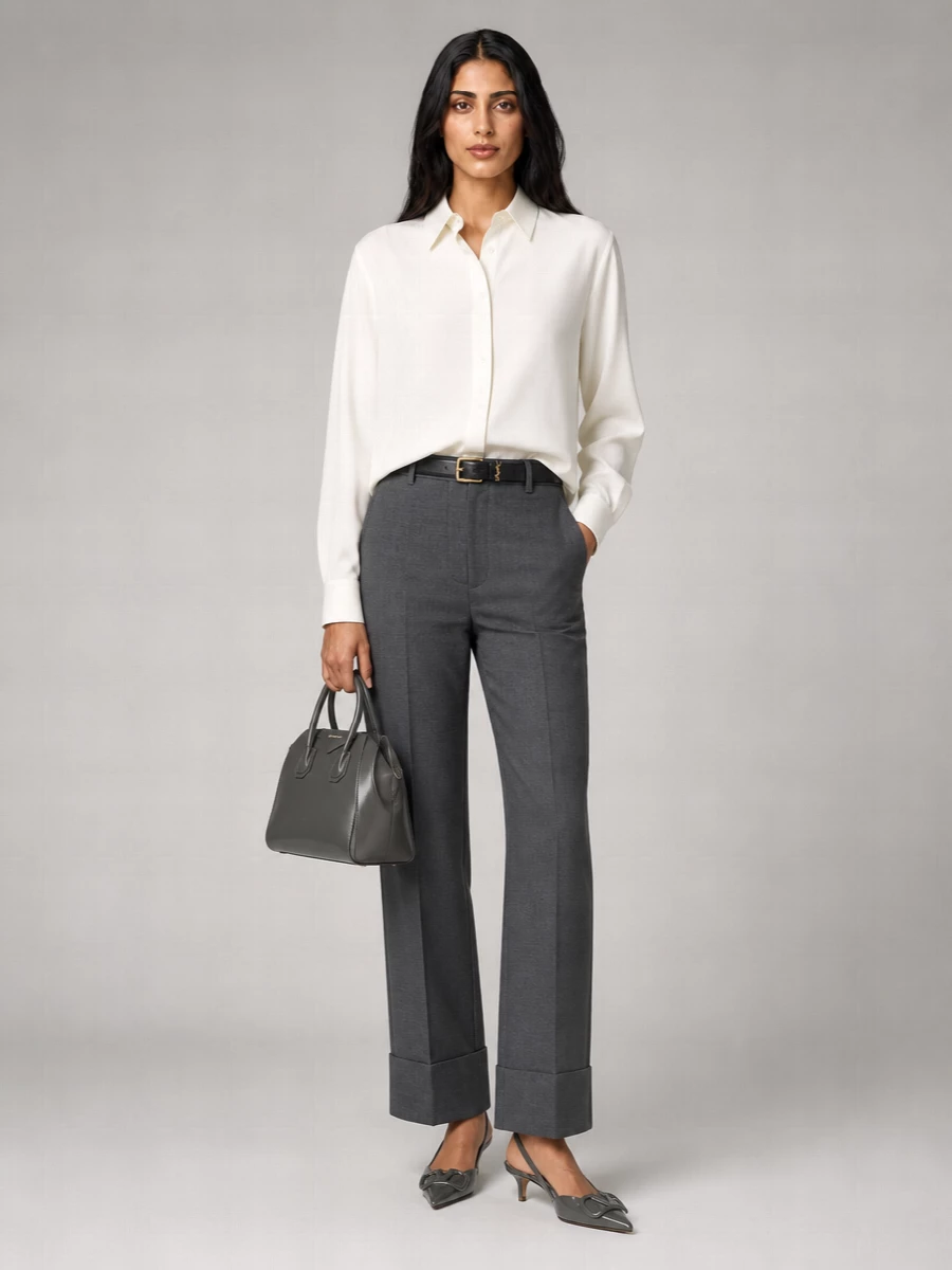 Valentino Garavani Wool Tailored Trousers
