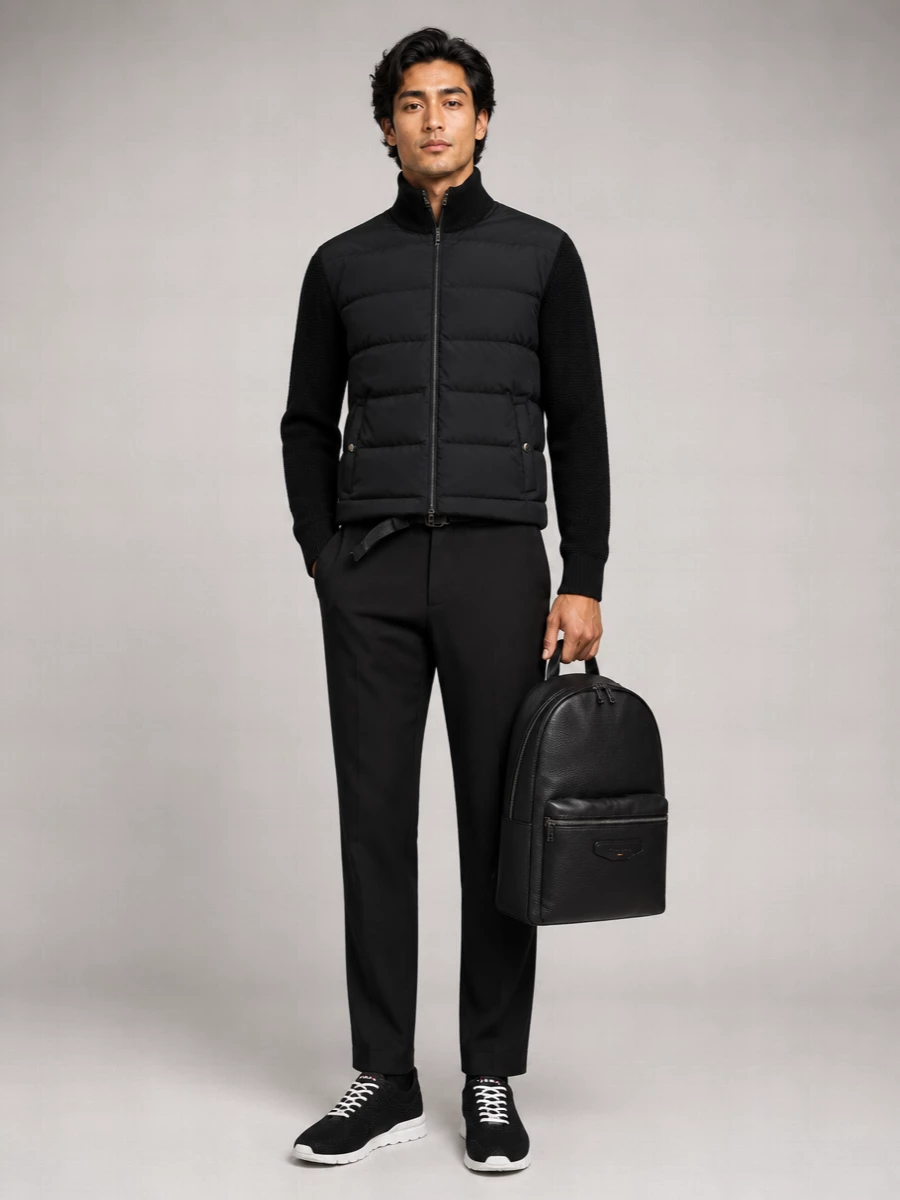 Kiton Textured Low-Top Sneakers