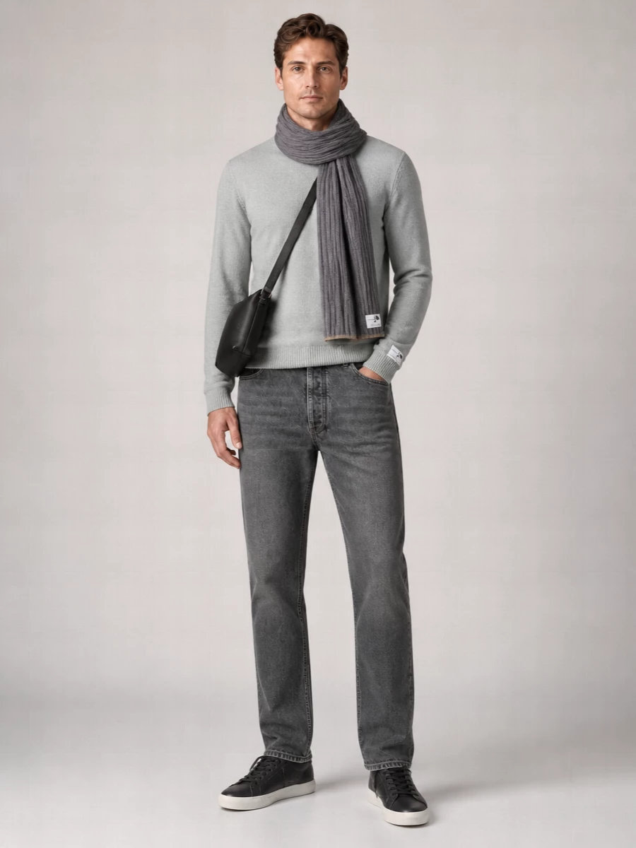Golden Goose Wool Regular-Fit Crew-Neck Knit T-Shirt