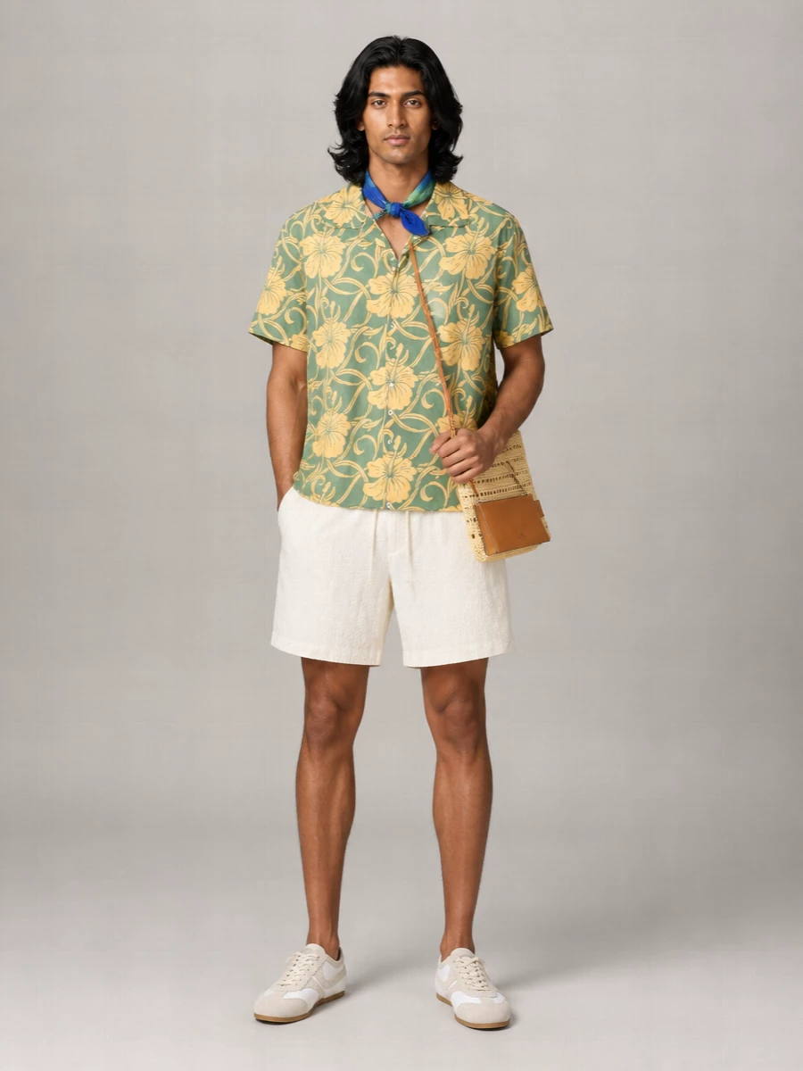Drôle De Monsieur Cotton Regular-Fit Shirt
