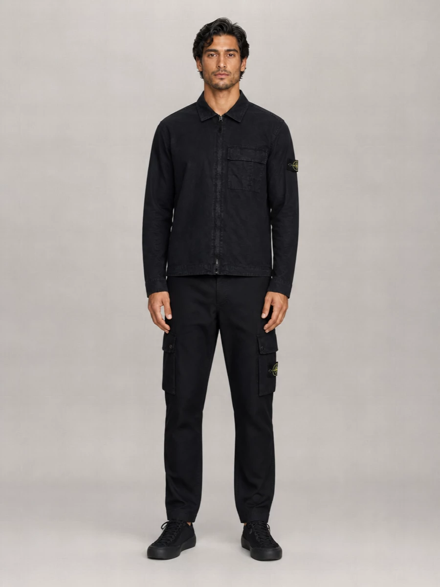 Stone Island Nylon Overshirt Jacket
