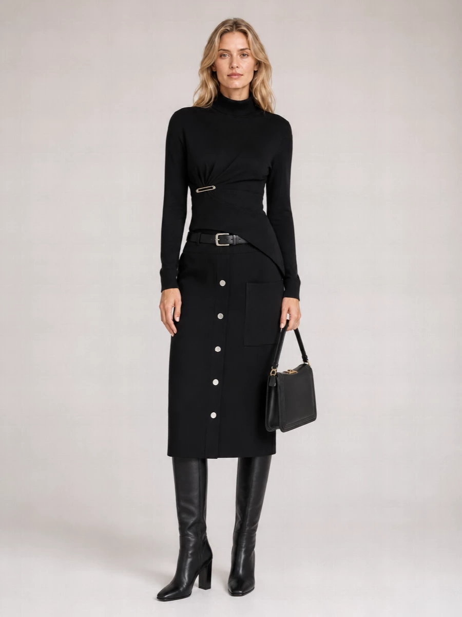 Lanvin High-Rise Skirt