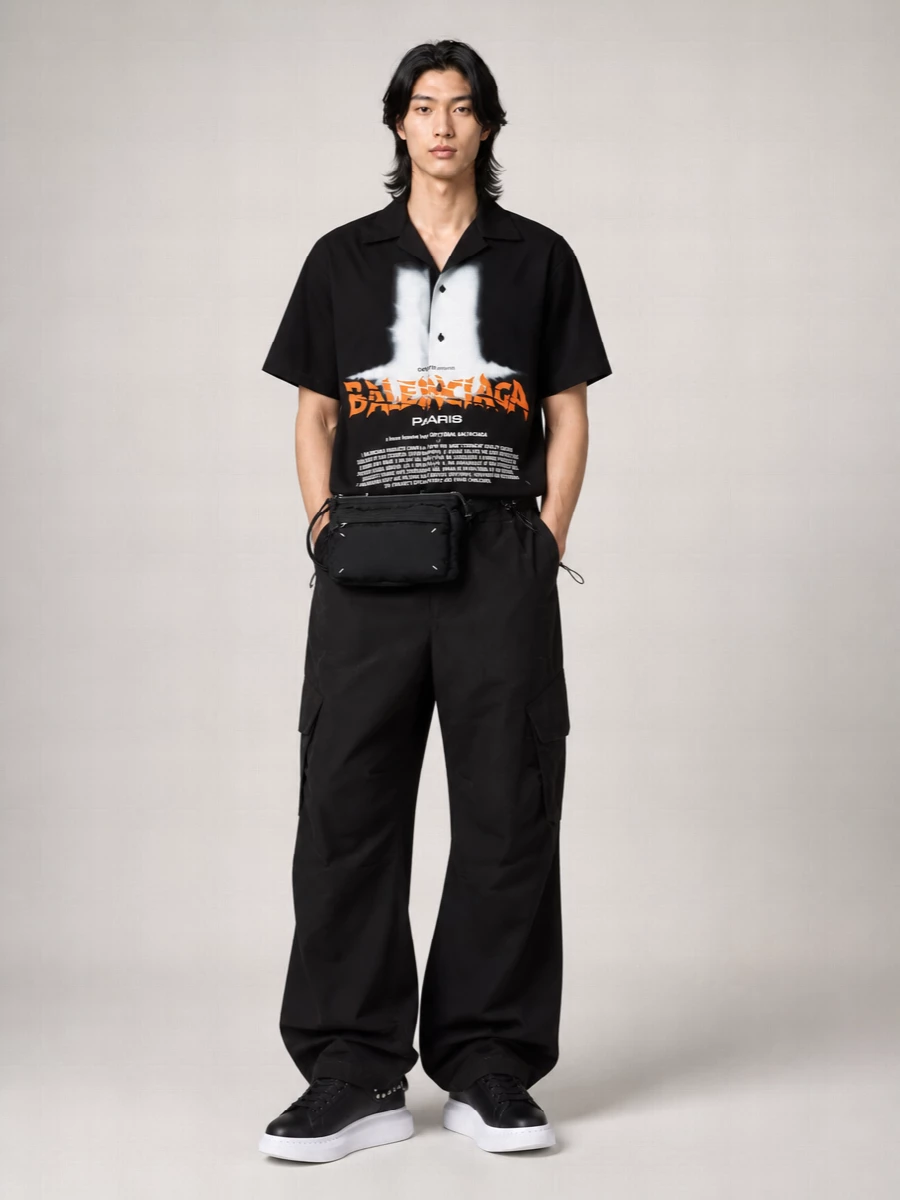 Alexander Mcqueen Leather Oversized Low-Top Sneakers