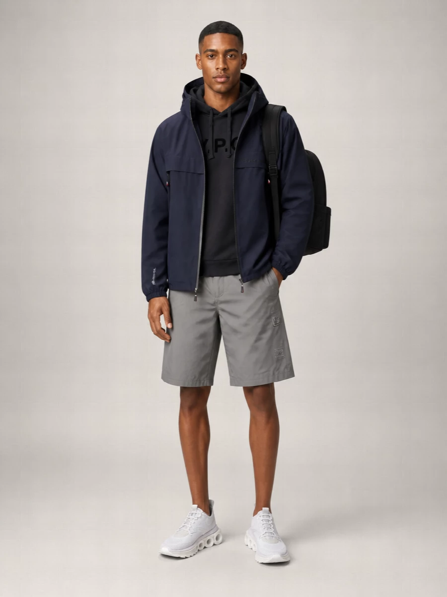 Ferragamo Nylon Low-Top Sneakers