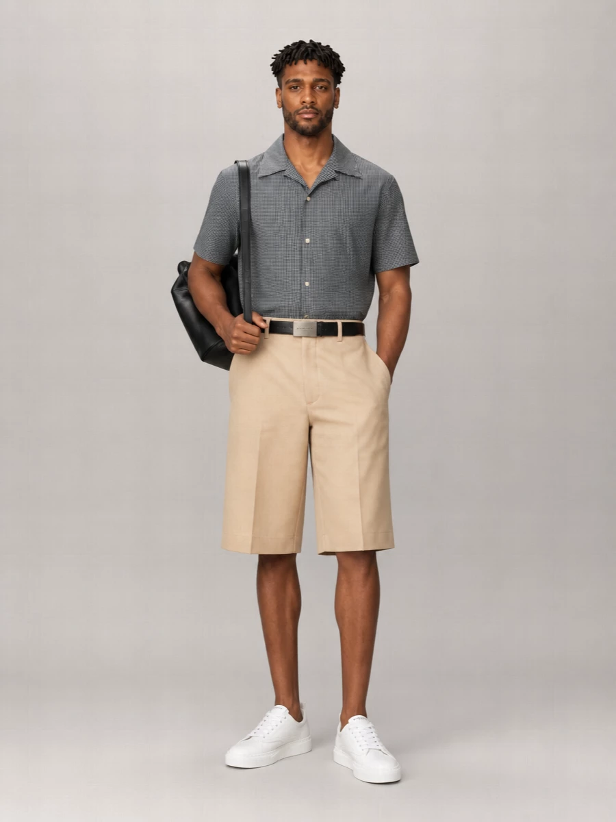 Givenchy Checked Cotton Short-Sleeve Shirt