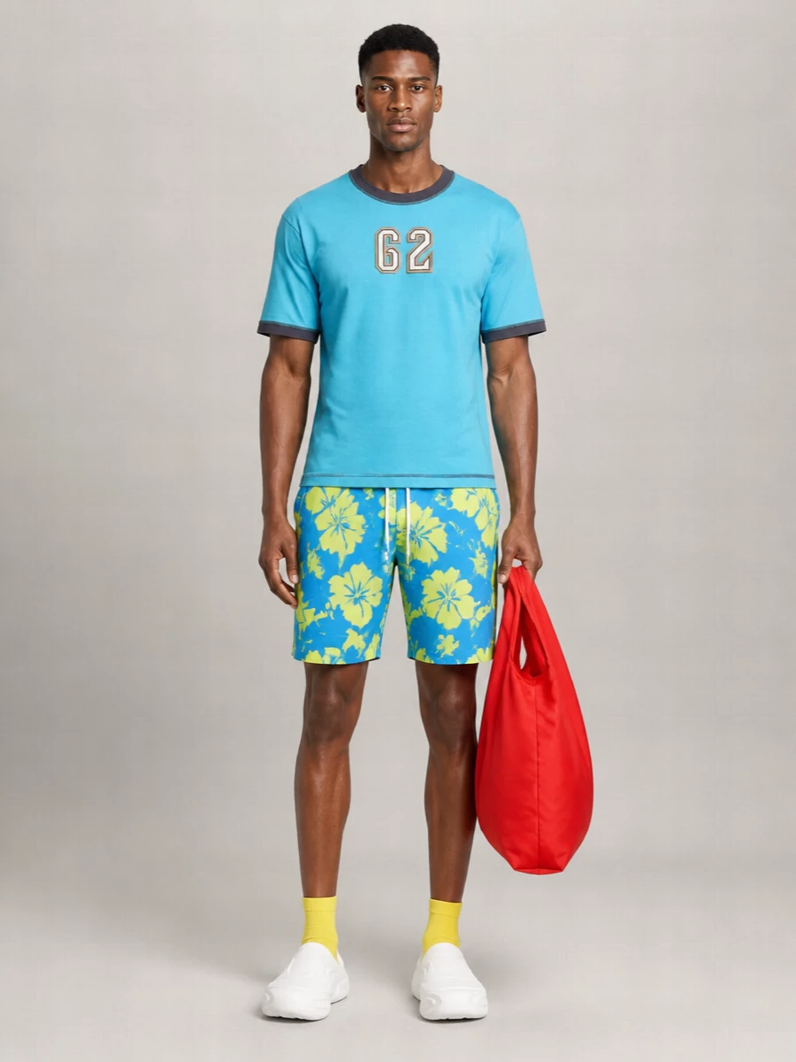 Dsquared2 Floral Boxer Swim Shorts