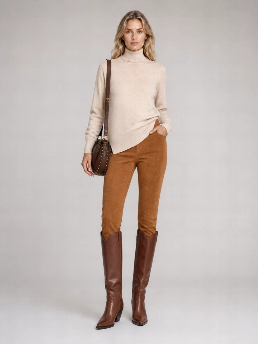 Isabel Marant Oskan Moon Leather Shoulder Bag