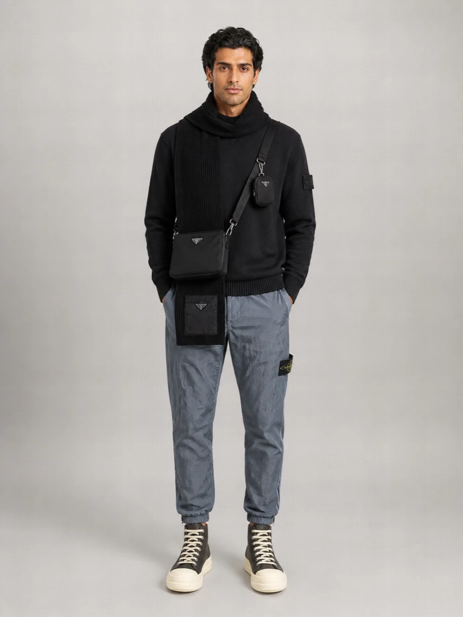 Stone Island Stretch Cotton Tank Top