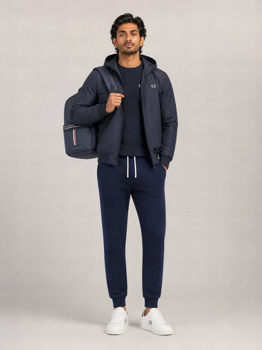 Fred Perry Hooded Padded Jacket