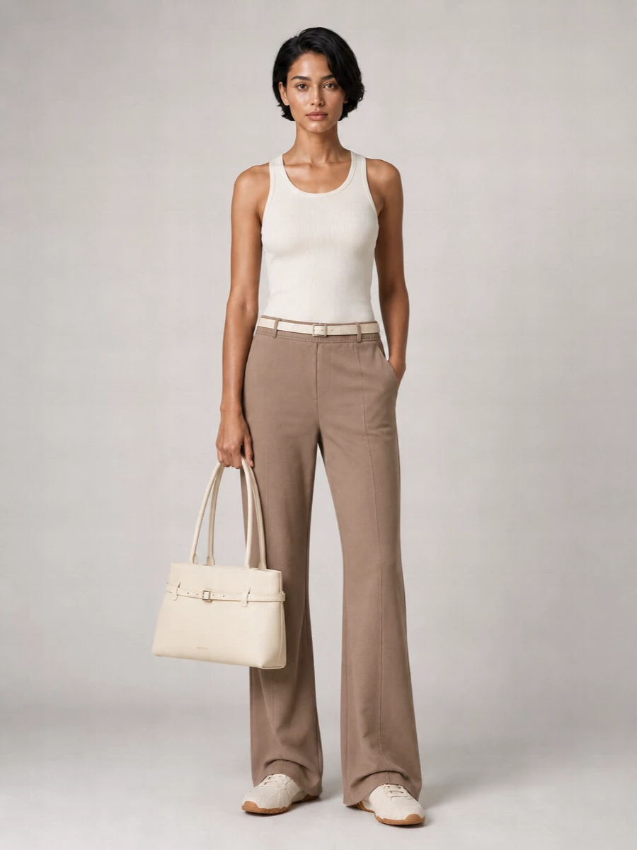 Entire Studios Cotton Flared Trousers