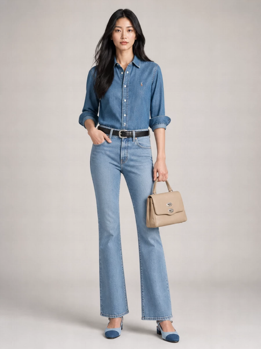 7 For All Mankind Retro Flare Hana Flared Jeans