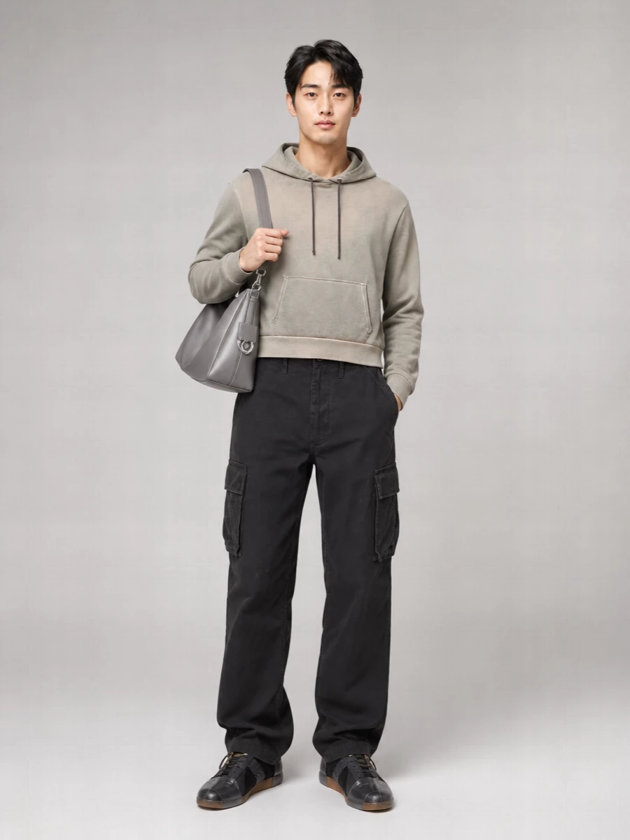 Maison Margiela Leather Low-Top Sneakers
