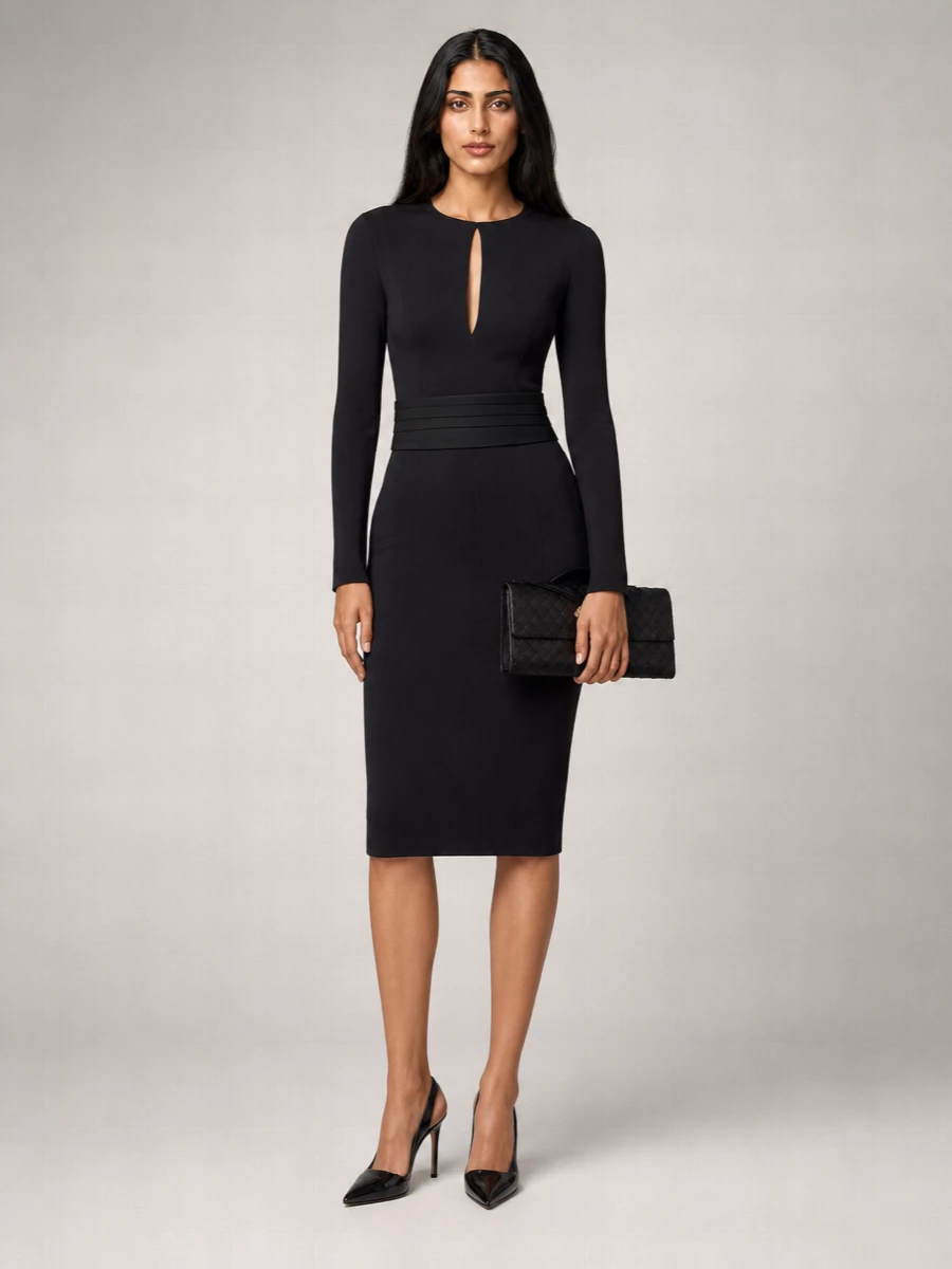 Tom Ford Cutout Midi Dress