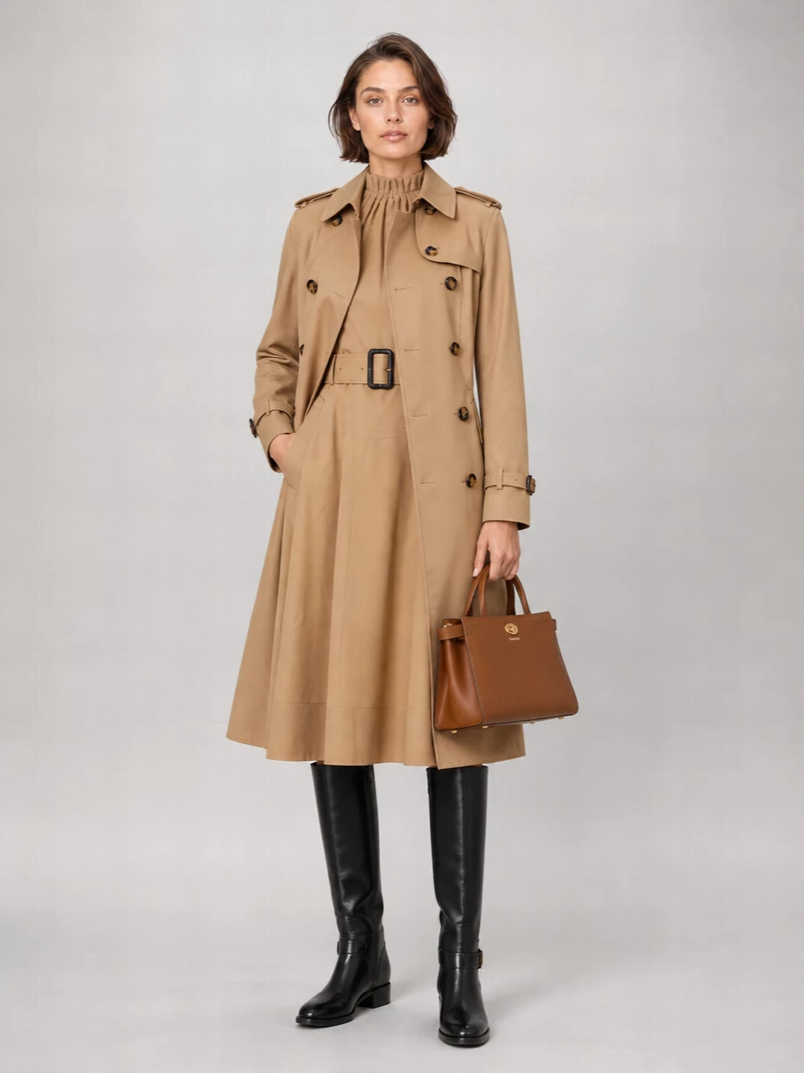 Burberry Cotton Trench Coat