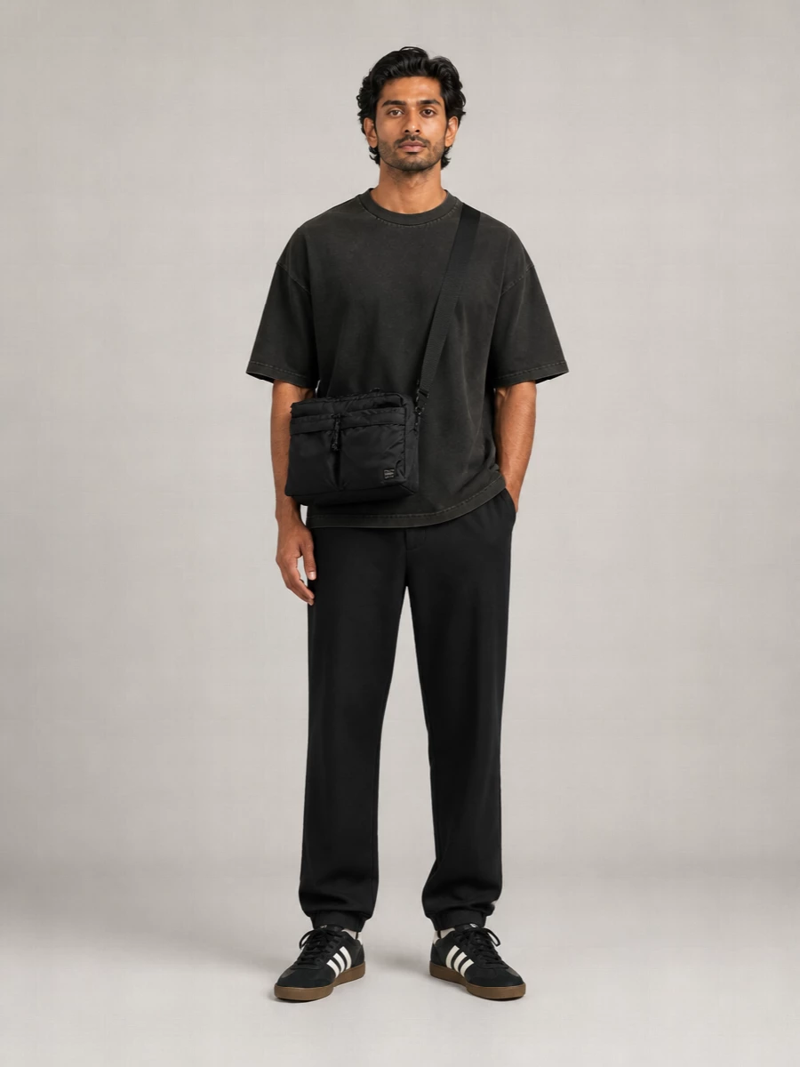 Entire Studios Cotton Wide-Leg Track Pants