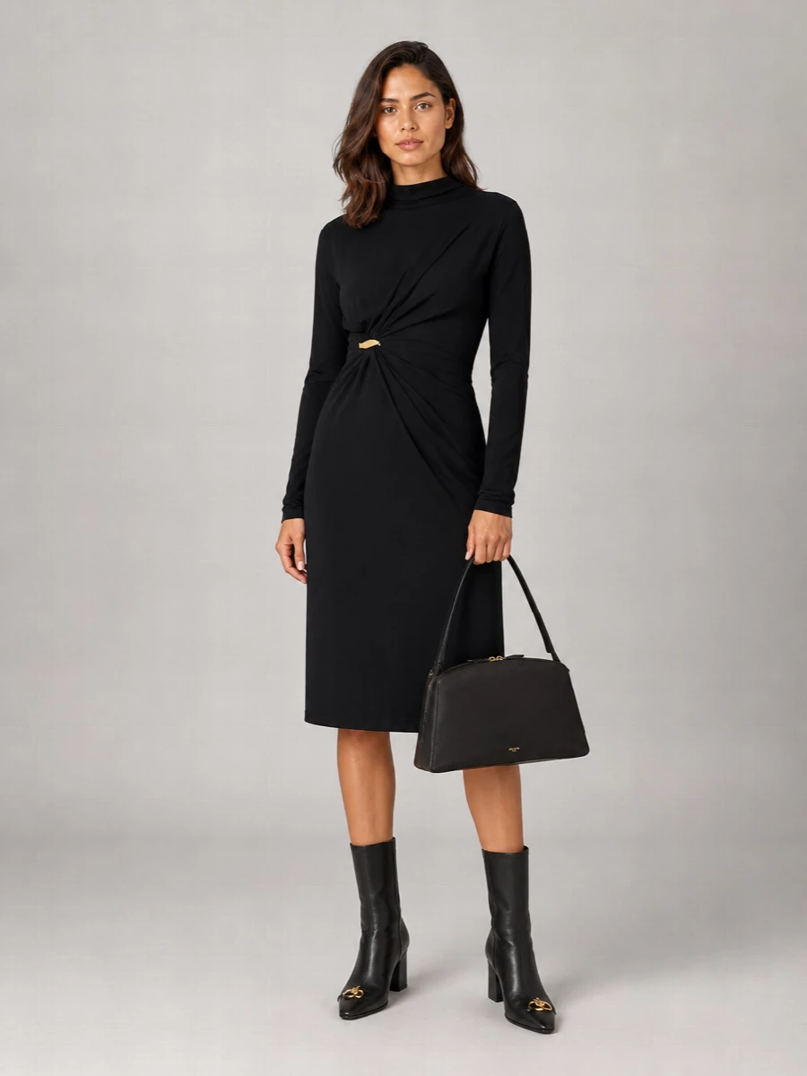 Alaïa Suede Leather Shoulder Bag