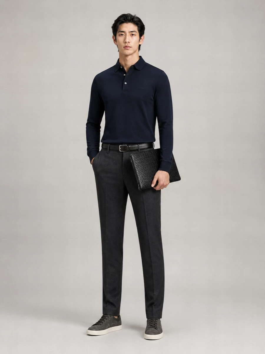 Zegna wool single-breasted coat