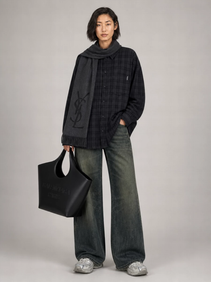 Balenciaga Shirt Collared Neck Sleeveless