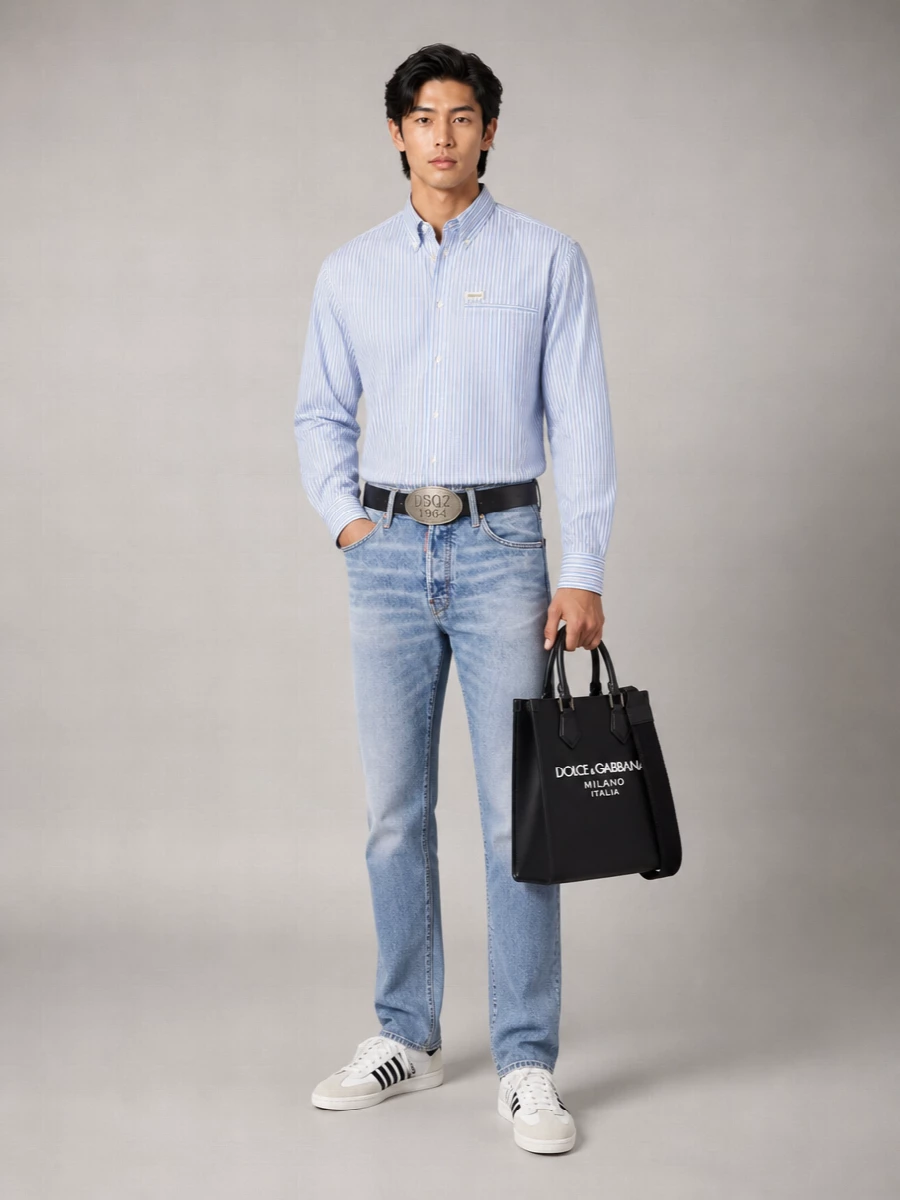 Dsquared2 Denim Slim-Fit Straight-Leg Jeans
