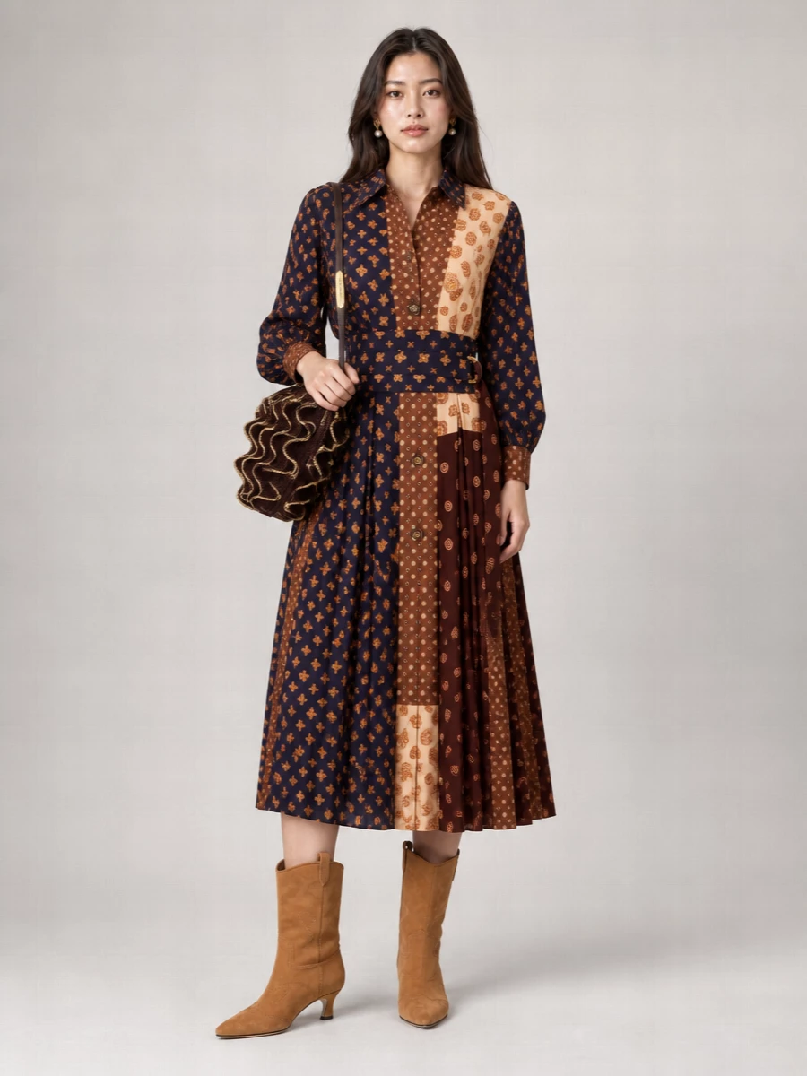 Zimmermann Silk Blend Printed Midi Dress