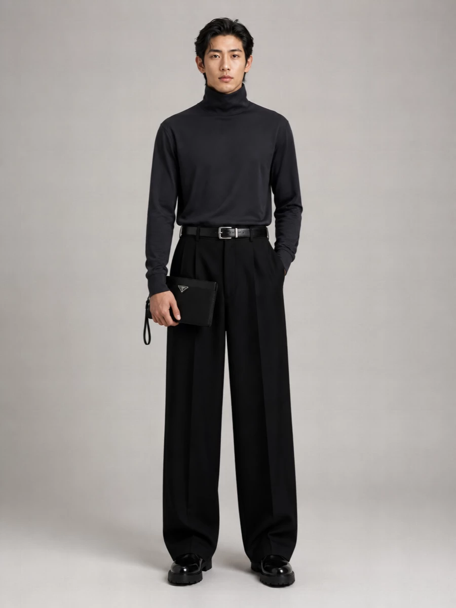 Givenchy Cotton Wide-Leg Trousers