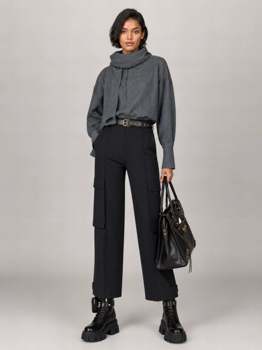 Darkpark Adriana Wide-Leg Trousers
