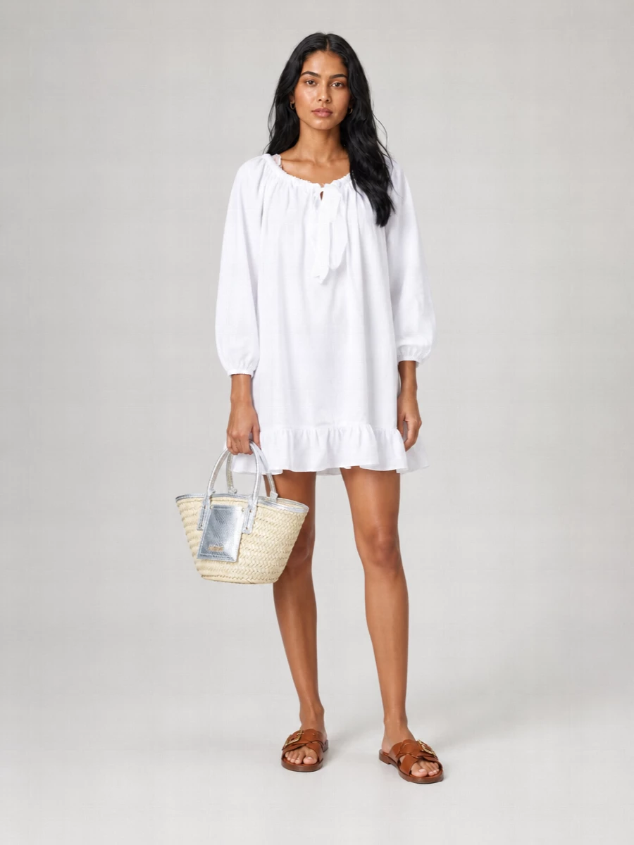Jacquemus Mini Woven Beach Bag