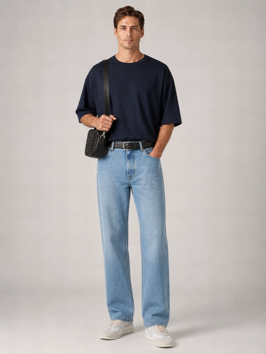 Dries Van Noten Denim Straight-Leg Jeans