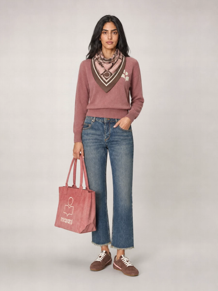 Isabel Marant Yenky Cotton Beach Bag