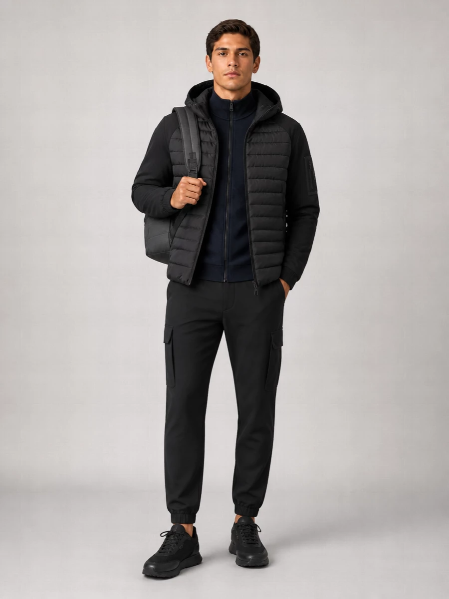 Boss Water-Repellent Padded Coat